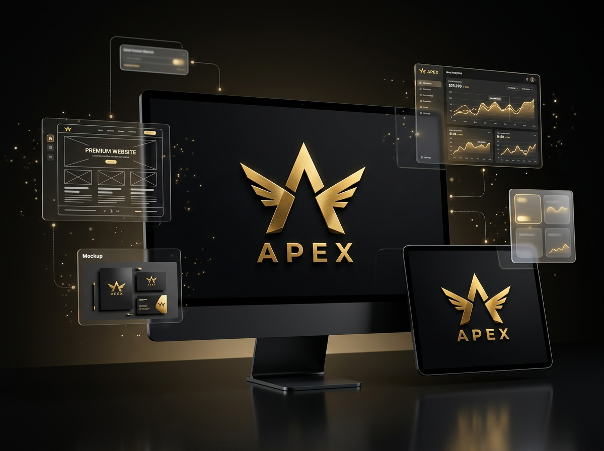 Apex Web & Graphic Design Co. device showcase